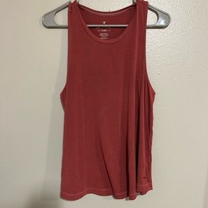 American eagle soft and sexy rust tank top size medium